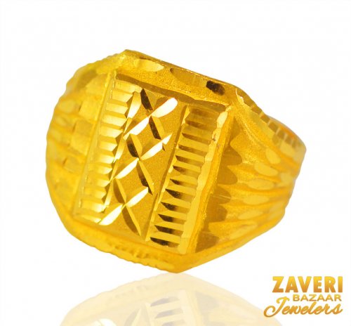 22karat Gold Ring for Men 