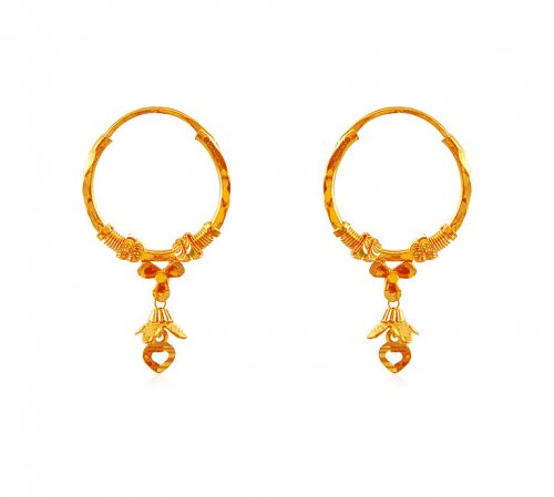 Gold Hoops (22kt Gold) 