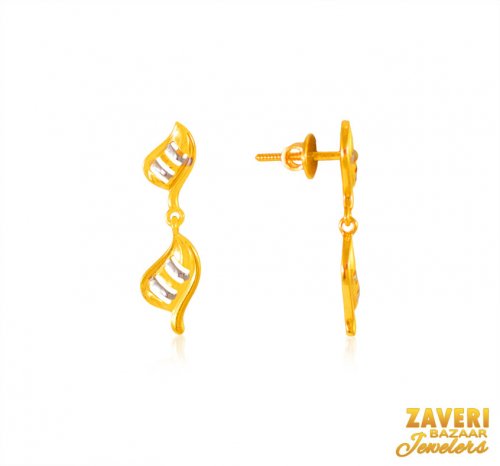 Beautiful 22K Gold Earrings 