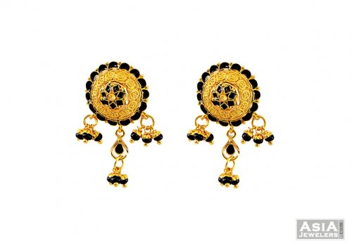 Gold Earrings 22K 