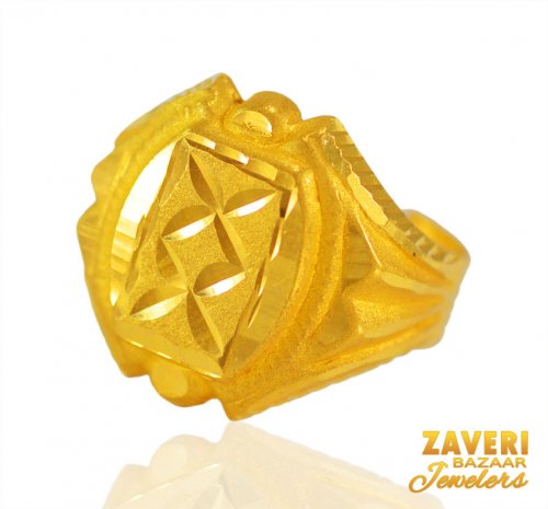 22K Gold Ring For Mens 