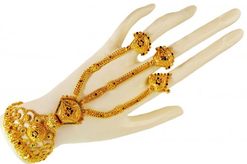 22 Karat Gold Panja (Pair) 