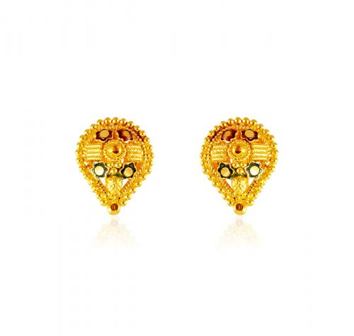 22KT Gold Kids Earrings 