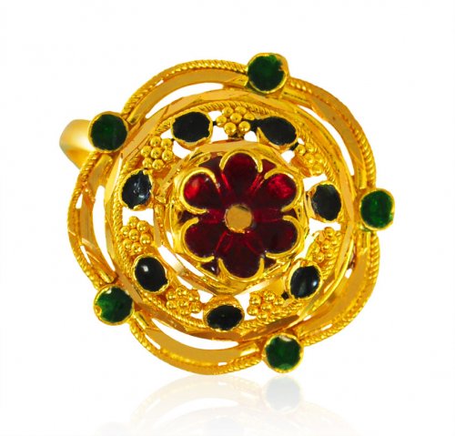 22KT Gold Rings for Ladies 