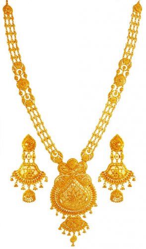 22kt Gold Bridal Necklace Set 