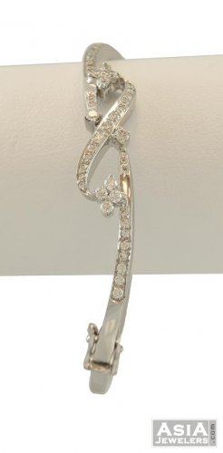 18k Gold Diamond Bracelet 