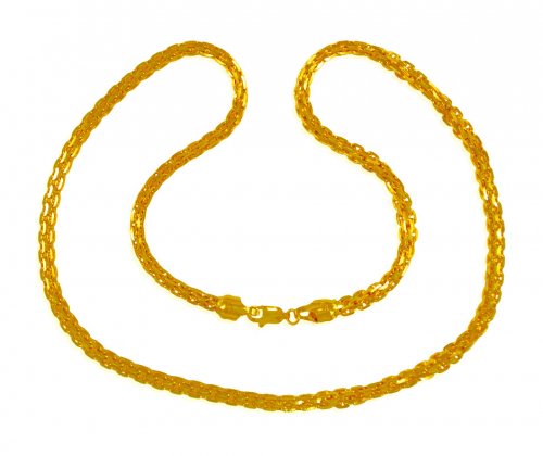 22 Kt  Gold Solid Chain  