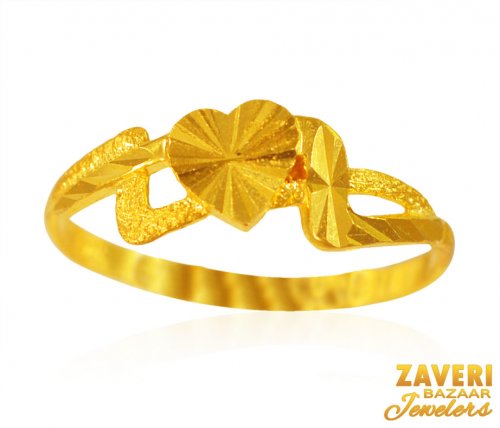 22 KT Gold Fancy Ring for Women 