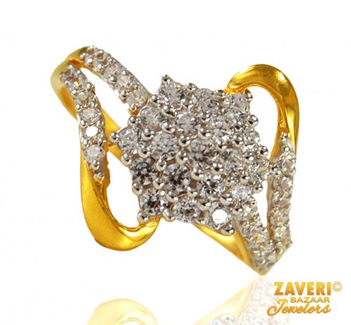 22k Gold Signity Ring for ladies. 