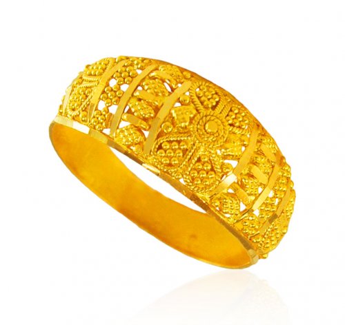 22Karat Gold Ladies Ring - ajri64473 - 22Karat Gold ring for Ladies is ...