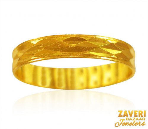 22kt Gold Wedding Band 