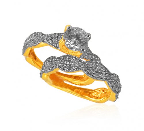 22kt Gold Designer Ladies Ring 