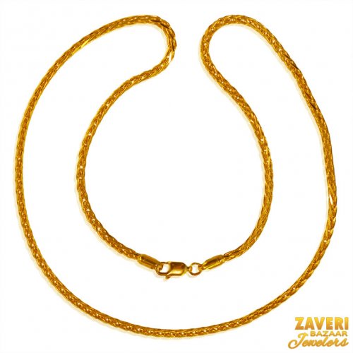 22kt Gold Chain (18  inch) 