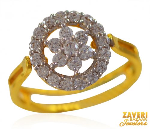 22k Gold  Floral Ring 