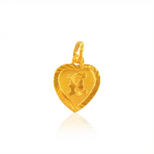 Gold Fancy (E) Pendant 