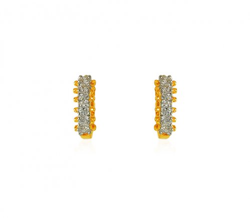 Gold Kids Clip On Earrings  