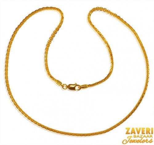 22kt Gold Chain 16 inches 