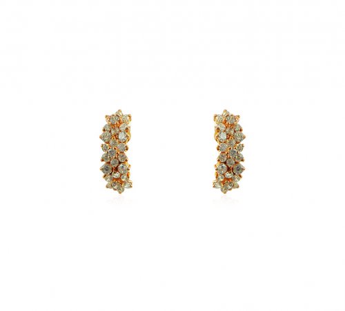 22K Gold Fancy Earrings 