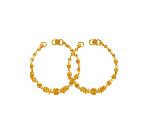 22K Gold Beads Maniya (2PC) 