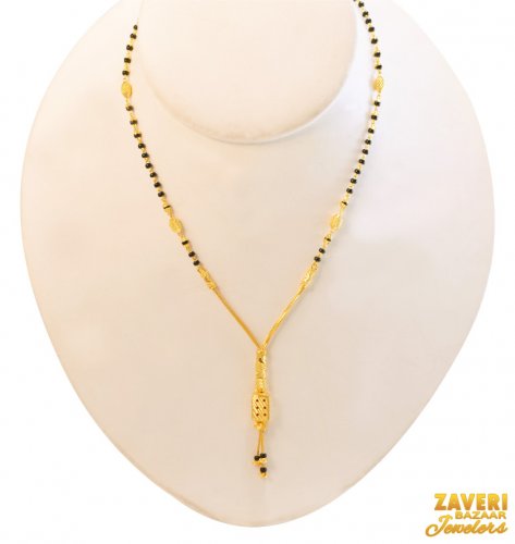 22Kt Gold Fancy Mangalsutra 