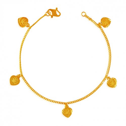 22 Kt Gold Coins Bracelet  