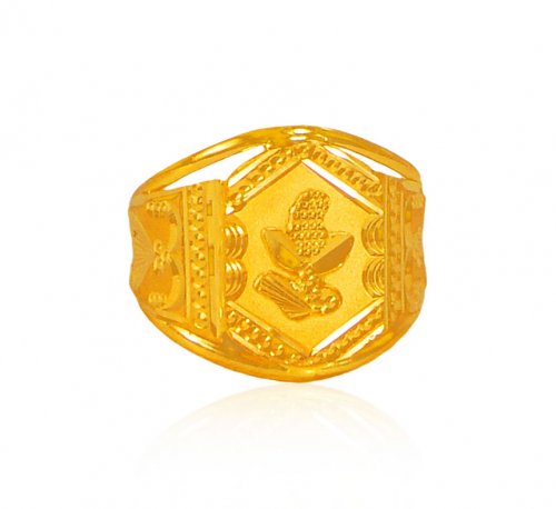 22 karat Gold Fancy Ring for Men 
