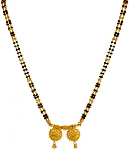 22K Yellow Gold Mangalsutra 