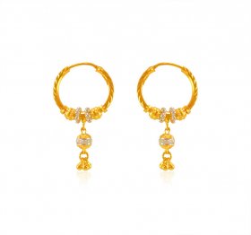 22K Gold Hoops - A collection 22K Gold Hoops / Earrings (also known as ...