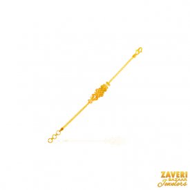 22Kt Gold Fancy Baby Bracelet