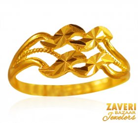 22 Karat Gold Ring for Ladies ( 22K Gold Rings )
