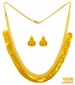 22 Karat Gold Ginni Coin Necklace