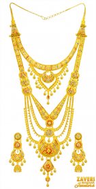 22Karat Gold Rani Haar Set ( 22K Necklace Sets (Long) )