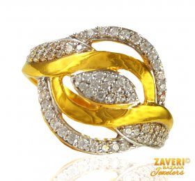 22 Kt Gold Fancy Ring ( Stone Rings )