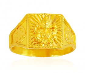 22kt Gold Mens Ring ( Gold Religious Rings )