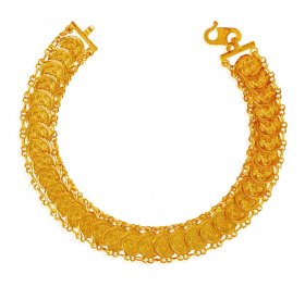 22KT Gold Ginni Bracelet for ladies ( 22K Ladies Bracelets )