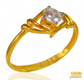 22Kt Gold Ladies Ring ( Stone Rings )