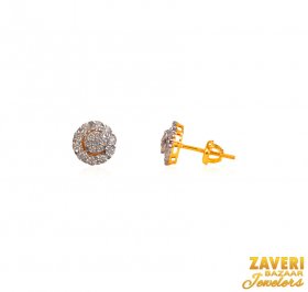 18Kt Gold Diamond Earrings