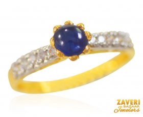 22K Gold Beautiful Ring ( Stone Rings )
