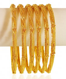 Punjabi Kadas (Mens) - 22K Gold Punjabi Kada / Kara with fine designs ...