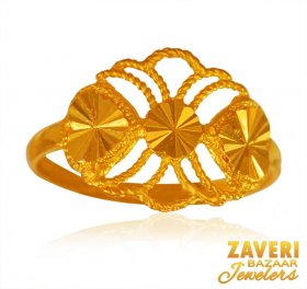 22 Karat Gold Ring for Ladies ( 22K Gold Rings )