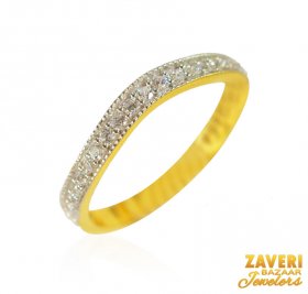 22Kt Gold C Band ( Stone Rings )
