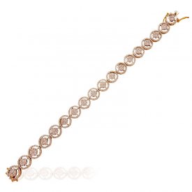 18K White Gold Diamond Bracelet ( Diamond Bangles )