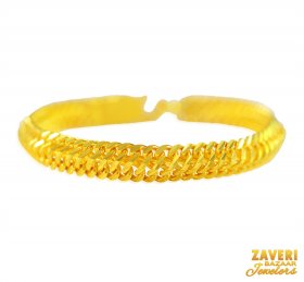22KT Gold Mens bracelet ( 22K Mens Bracelets )