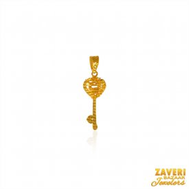 22 Kt Gold Key  Pendant ( Gold Fancy Pendants )