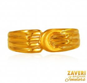 22Kt Gold Ring For Mens ( Men`s Rings )