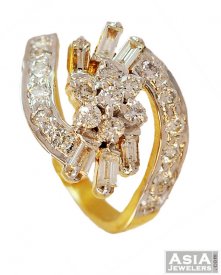 Exclusive Ladies Diamond Ring 18K 