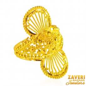 22K  Gold  Fancy Ring ( 22K Gold Rings )
