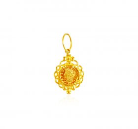 22 Kt Gold Coin Pendant