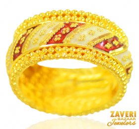 22kt Gold  Band for Ladies ( 22K Gold Rings )