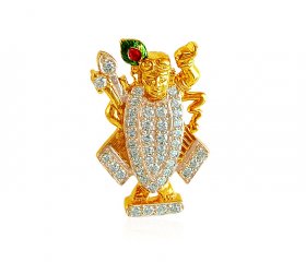 22k Lord Shrinathji Pendant ( Ganesh, Laxmi, Krishna and more )